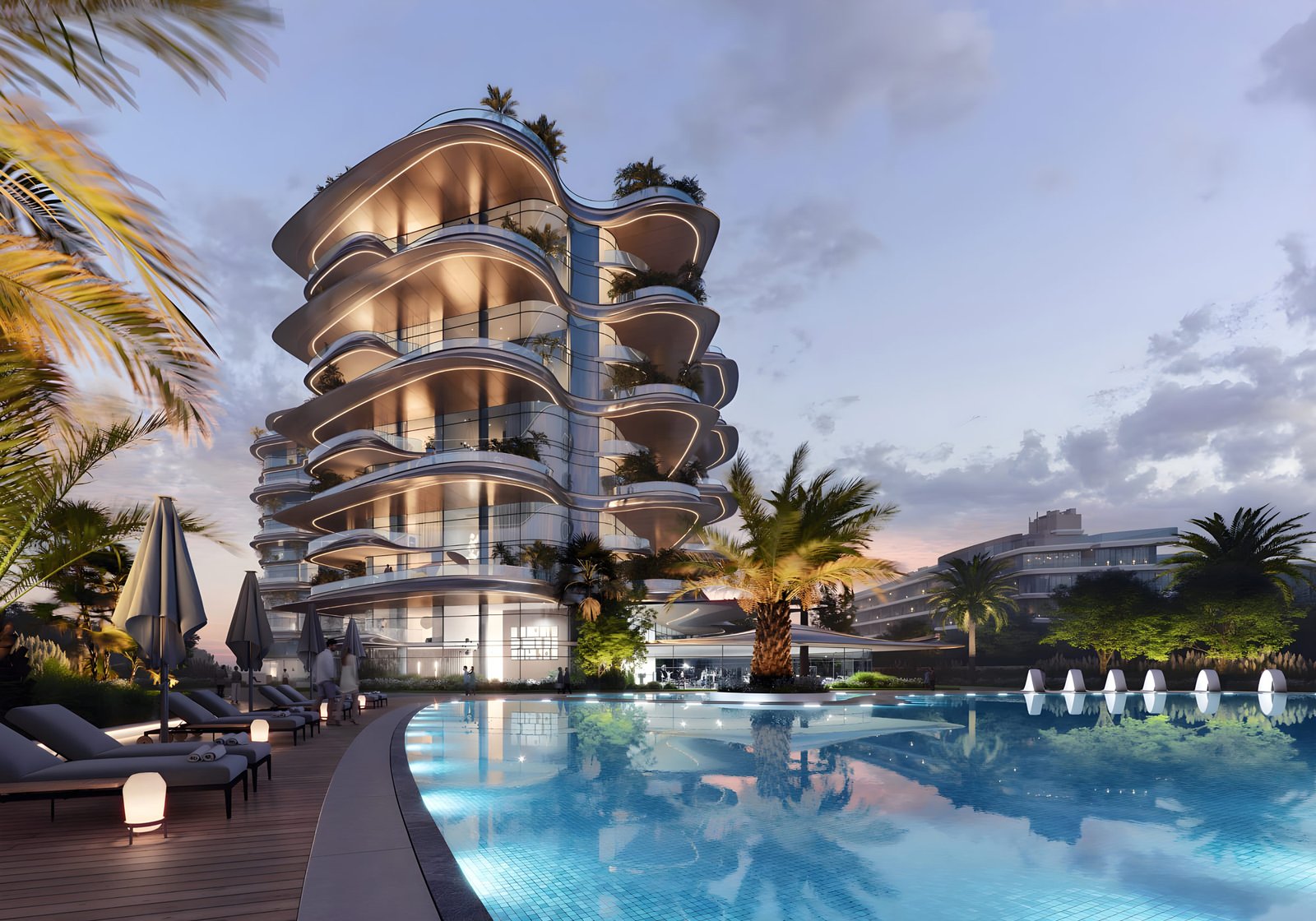 SLS Residences The Palm Dubai от $ 1,58 млн