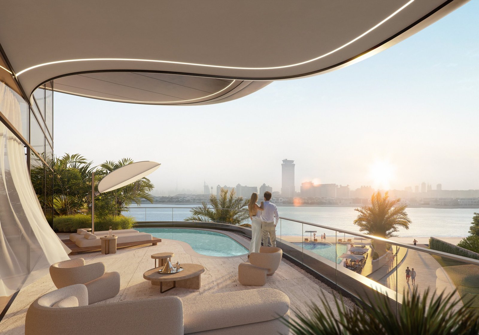 SLS Residences The Palm Dubai от $ 1,58 млн